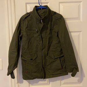 Dark green jacket